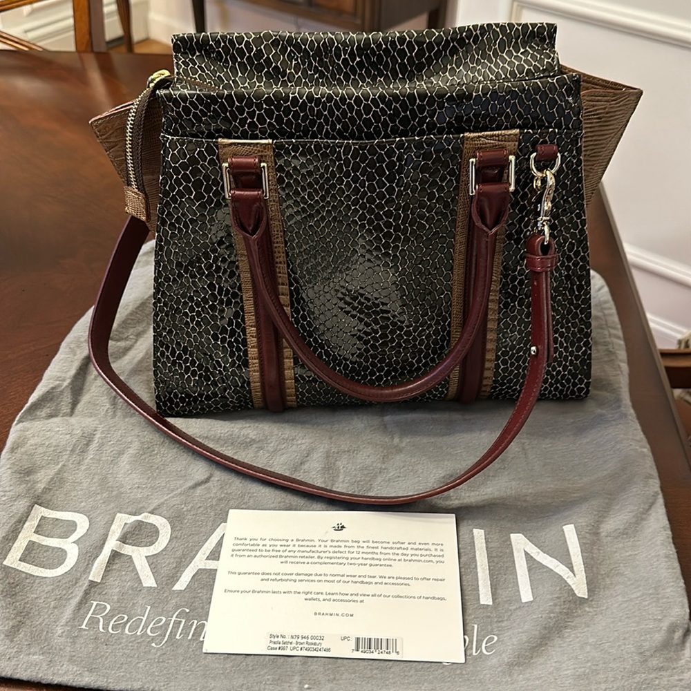 Brahmin Priscilla Satchel
